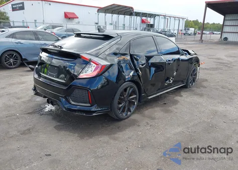 2018 Honda Civic Sport from USA, damaged, VIN SHHFK7H44JU219095